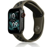 Beline Beline Siksna Apple Watch Sport Silicone 38/40/41mm Brūns-melns Brown/black