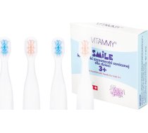 Uzgalis Vitammy Główki Do Vitammy Smile Minimini+ 4 gab Główki Zobu Birstei Zobu Bērniem 3+