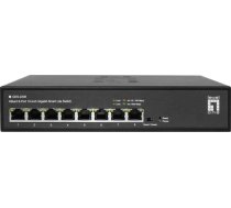 Switch Levelone Levelone Ges-2208 Savienojumi Tīkla Pārvaldāmie L2 Gigabit Ethernet (10/100/1000) Melns