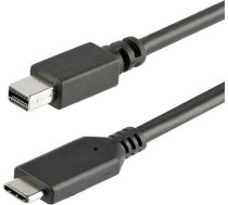 Kabelis Usb Startech Usb-c - Mini Displayport 1 M Melns (cdp2mdpmm1mb)