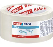 Tesa Lente Iepakošanas Tesa® Basic 66m X 50mm, Caurspīdīga (58570-00000-00)