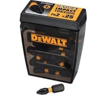Dewalt Komplekts Biti Trieciena 1/4" Ph2 X 25mm Extreme Impact 25 Gab. Iepakojums Tic-tac (dt70555t-qz)