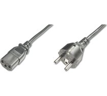 Kabelis Barošanas Digitus Assmann 10x Power Cable Schuko - C15 Black 1,8m - Ak-440101-018-s