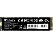 Disks Ssd Verbatim Vi5000 512gb M.2 2280 Pci-e X4 Gen4 Nvme (31825)