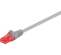 Goobay Kabelis šķērseniskā Savienojuma Patchcord U/utp Kat. 6 Cca Pelēks 2m (68454)
