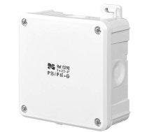 Elektro-plast Kārba Virsmas 2k 98 X 98 X 46mm 5 X 2,5mm2 Ip55/ip65 (0290-01)