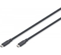 Kabelis Usb Digitus Digitus Kabelis Silikons Usb, Usb 5 Gb/s, 2 M, Melns