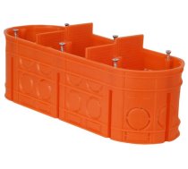 Simet Iebūvējama Kārba 3-kārtīgs Multiwall M3x60f 60mm Oranžs - 33167008
