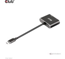 Club 3D Spliter Club3D CSV-1552 (MST hub USB3.2 Gen2 Type-C(DP™ Alt-Mode) to DisplayPort™ + HDMI™ 4K60Hz M/F)