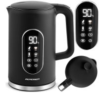 Tējkanna Elektriskais 1,7l Berdsen Bd-712 Melns-sudraba