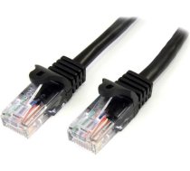 Startech Cat 5e Melns Patchcord 3m (45pat3mbk)