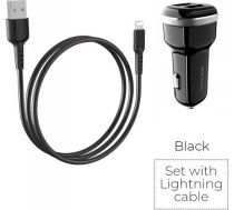 Lādētājs Borofone 2x Usb-a 2.4 A (bfo-bz13-l-b)