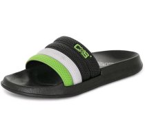 Flip-flop Gulf Melns-zaļš Cxs Izmērs 41
