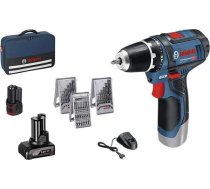 Urbjmašīna-skrūvgriezis Bosch Gsr 12v-15 12 V 2 X Akumulators 2 / 4 Ah (0615990g6l)