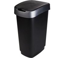 Atkritumu Grozs Rotho Twist šķirošanas Noliecams 50l Pelēks (1754508850)