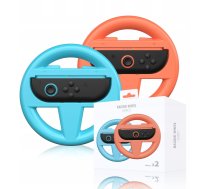2x Stūre Turētājs Nintendo Switch 2 / Nsw2 Debeszils Sarkans Mario Kart / Jys-ns2261