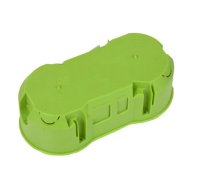 Iebūvējama Kārba Dubults 60mm zaļš