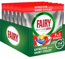 Fairy Tabletes Trauku Mazgājamās Mašīnas Platinum Plus All In One 114 gab.