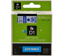 Dymo D1 12mm Blue/White labels 45014 (S0720540)