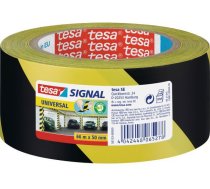 Tesa Lente Sygnałowa, 66 M X 50 Mm, Dzeltens/melns (11608b)