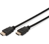 Kabelis Digitus Hdmi - Hdmi 1m Melns (ak-330107-010-s)