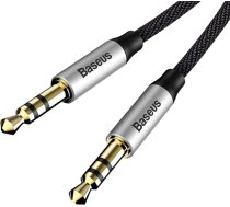Kabelis Baseus Jack 3.5mm - Jack 3.5mm 1m Melns (27890-universāls)