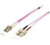 Equip Equip Pro - Patch- Cable - LC Multi- Mode (M) - SC multi- mode (M) - 10,0m - glass fiber - 50/125 Micrometer - OM4 - halogen free - violet (255536)