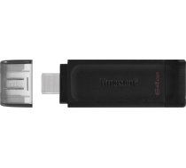 Flash zibatmiņa Kingston Datatraveler 70, 64 Gb (dt70/64gb)
