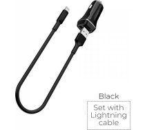 Lādētājs Borofone 2x Usb-a 2.4 A (bfo-bz2-l-b)