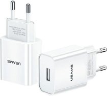 Lādētājs Usams T18 1x Usb-a 2.1 A (cc075tc01)