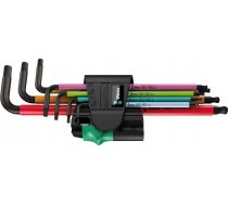 Wera Wera 950/7 Hex-plus Multicolour Magnēts 1 - l-key Set, Metric, Blacklaser