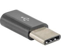 Adapteris Usb Akyga Usb-c - Microusb Melns (ak-ad-46)
