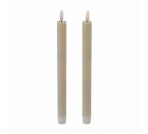 Woskowane Sveces Galda Z Led, 25 Cm