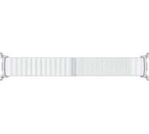 Siksna Samsung Fabric Priekš Galaxy Watch8 / Watch8 Classic (s/m) Balts
