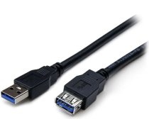 Kabelis Usb Startech Usb-a - Usb-a 1 M Melns (usb3sext1mbk)