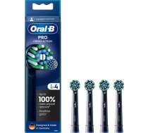 Uzgalis Oral-b Elektriskajai Zobu Birstei Crossaction 4gab. Eb50-4 Black - Melns "pro"