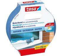 Tesa Tesa Masking Tape 25m x 25mm Preci.outdoor Blue 04440