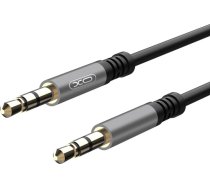 Kabelis Xo Jack 3.5mm - Jack 3.5mm 1m Pelēks (nb121)