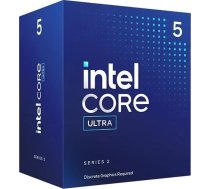 Procesors Intel Core Ultra 5 225f, 3.3 Ghz, 20 Mb, Box (bx80768225f)