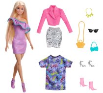 Lelle Barbie Mattel Barbie & Party Fashions (hyt61)