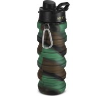 Nils Nc4106 Ūdens pudele Silikons Salokāma 500 Ml Zaļš