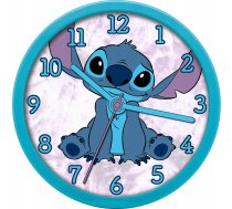 Pulkstenis Sienas Uz Sienas Liels 25cm Bērniem Bērniem / Lilo I Stitch / Las3015