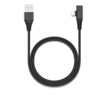 RoGer Lightning Data and Charging Cable with extra Lightning port (female) 1m