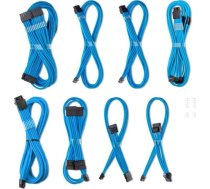 Cablemod C-series Pro Modmesh Sleeved 12v-2x6 12vhpwr Dual Stealthsense Cable Kit For Corsair Rmi, Rmx (black Label) - Hell Zils