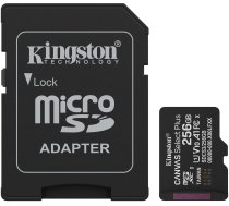 Kingston Microsdxc Karte 256gb Canvas Select Plus, U1, V10, A1, Sd Adaptér