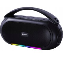 Skaļrunis Defender Beatbox 12 Bluetooth 12w Mp3/fm/sd/usb/led Melns
