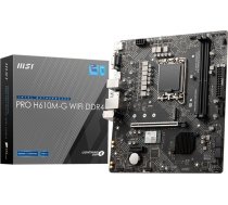 Mātesplate Msi Pro H610m-g Wifi Ddr4