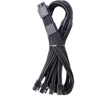 Cablemod C-series Pro Modmesh 12v-2x6-Kabelis, Sleeved, 16-pin Zu 4x 8-pin, Fr Corsair Type 4 Und 3 Psus - Melns, 60cm