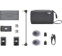 Dji Sistēma Mikrofonów Mic 2 2tx + 1rx Bezvadu + Futlāris ładujące 3250 Mah