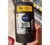 Nivea_men Black &amp| White Invisible Original Antiperspirants Zīmuļveida 50ml
